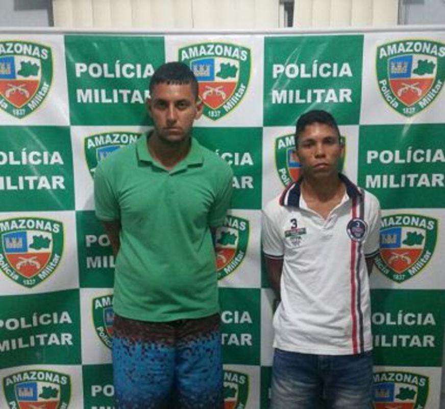 Dupla é presa no Centro: um é acusado e matar jovem e o outro escondia drogas