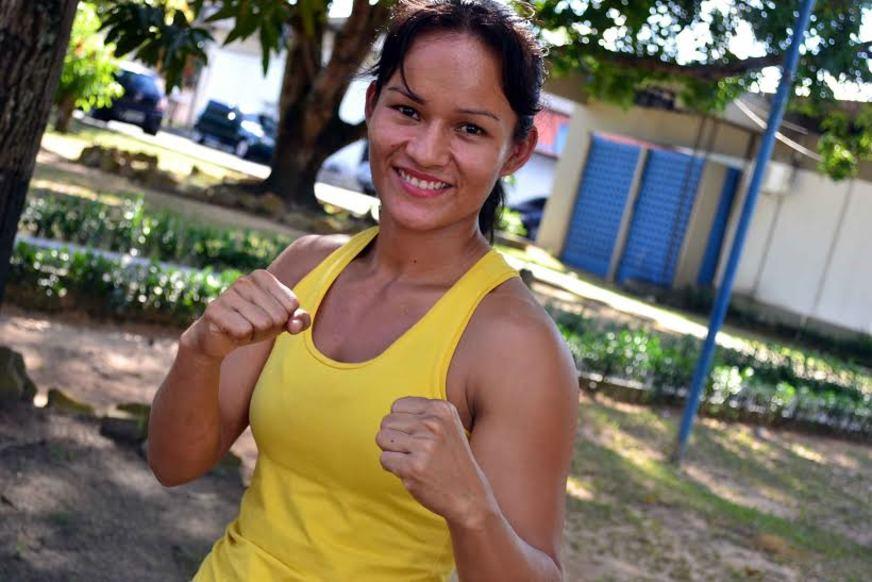 Lutadora amazonense brilha ao se tornar bicampeã do Brasileiro de Boxe