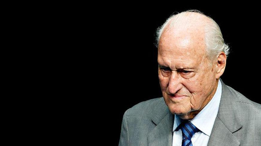 João Havelange é internado no Rio de Janeiro com pneumonia