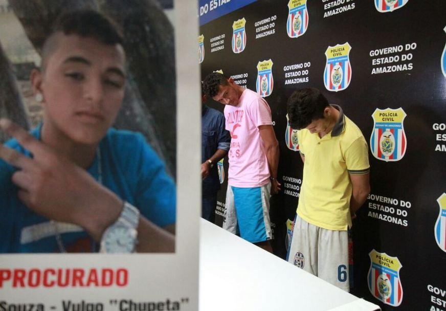 Dupla acusada por morte de autônomo é apresentada pela polícia