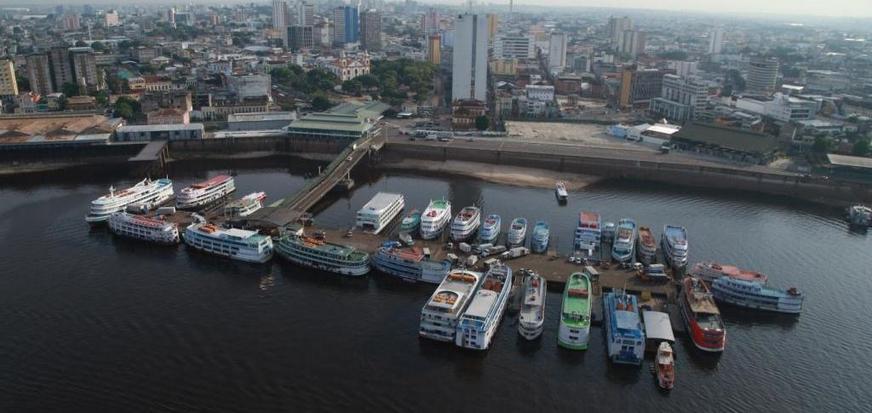 Porto de Manaus é multado e interditado pelo Ibama após fiscalização