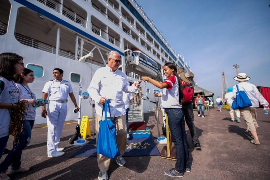 Navio M/S Sirena abre a temporada 2016/2017 de cruzeiros no Amazonas