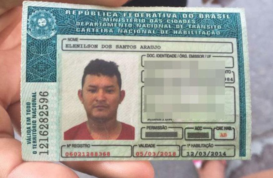 Motorista é assassinado e local do crime é marcado com a sigla do Comando Vermelho