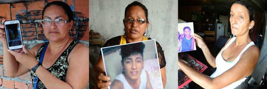 Mães de jovens desaparecidos apelam: ‘devolvam os nossos filhos!’