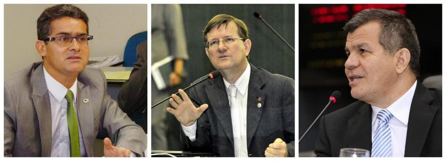 David Almeida, Bosco Saraiva e José Ricardo disputam comando da ALE-AM