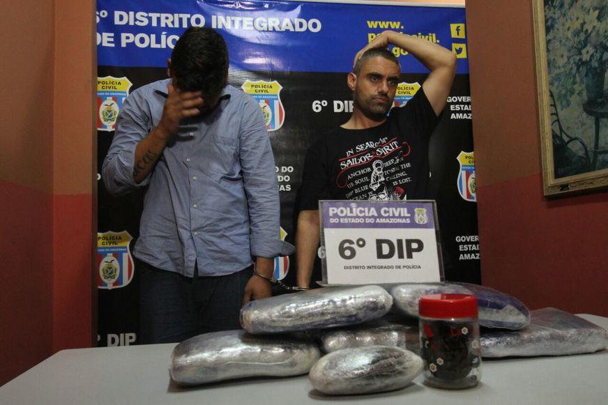 Dupla acusada de distribuir maconha e haxixe na Cidade Nova é presa em flagrante