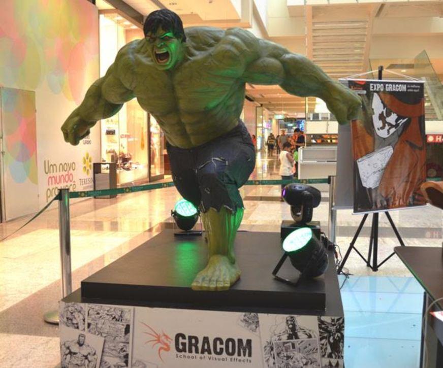 Exposição do Hulk e Wolverine é atração do fim de semana
