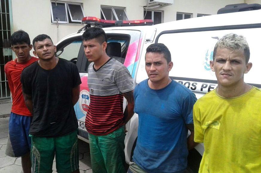 Batalhão Ambiental da PM recaptura cinco detentos foragidos do Compaj