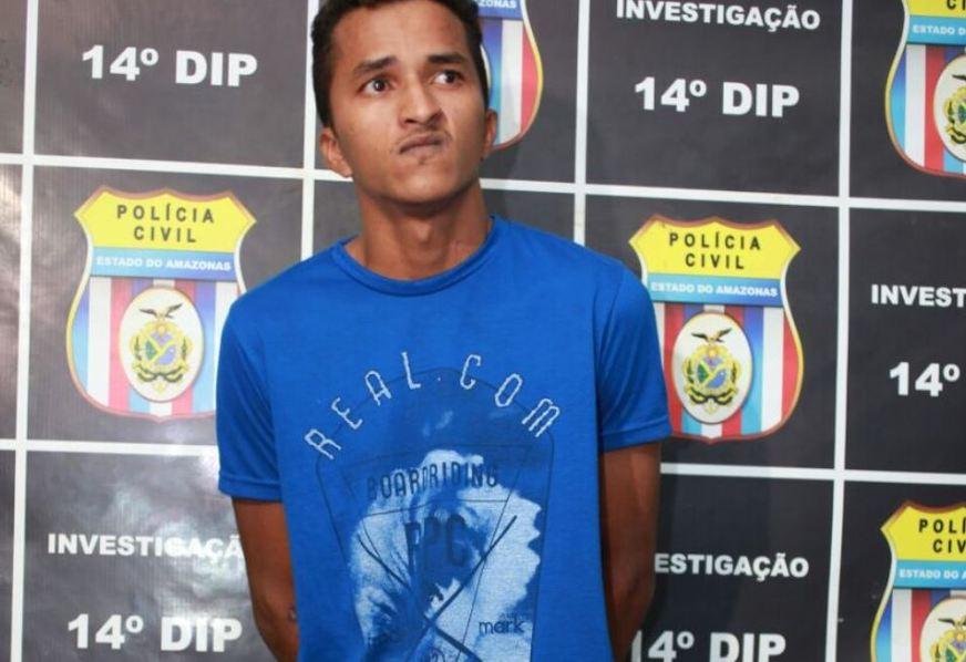 Sobrinho de traficante morto é preso com arma caseira no Jorge Teixeira