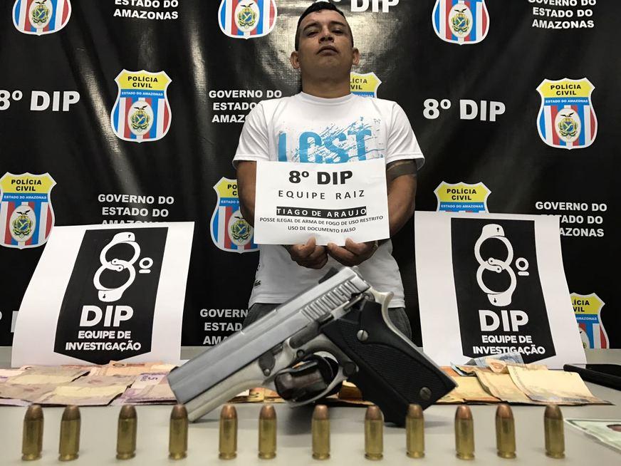 Foragido do Compaj é recapturado na Zona Sul de Manaus