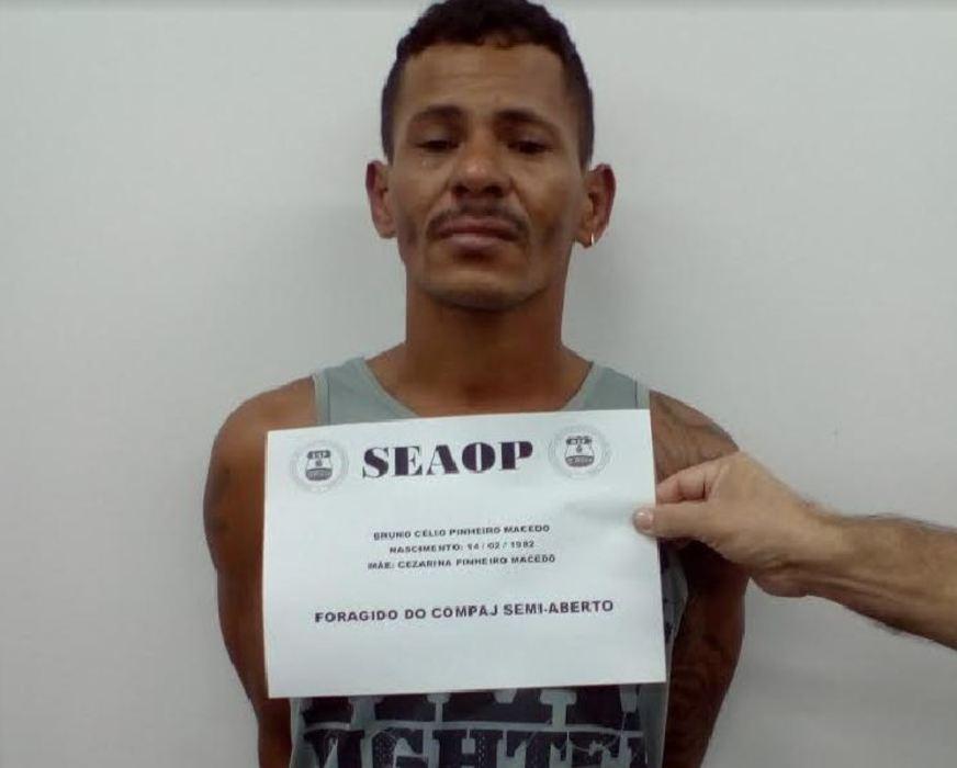 Policiais da SSP-AM prendem foragido do Compaj acusado de roubo e tráfico