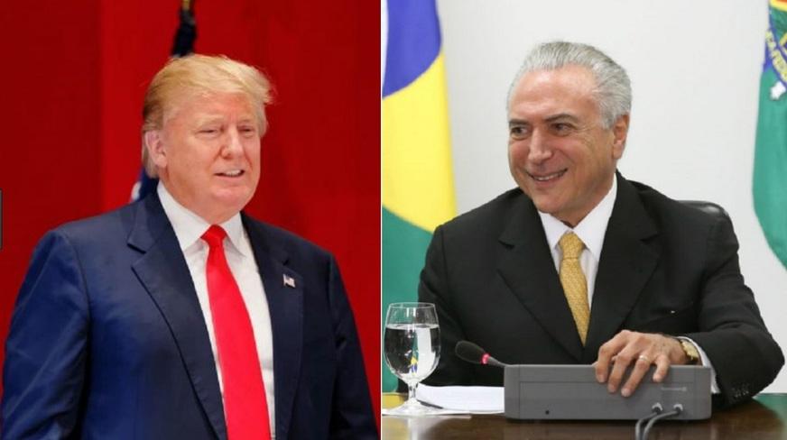 Temer e Trump podem ter encontro ainda este ano, diz embaixador