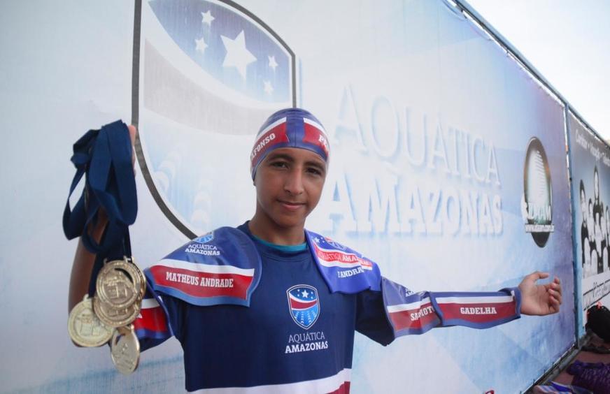 Amazonenses conquistam muitas medalhas no Norte e Nordeste de Natação