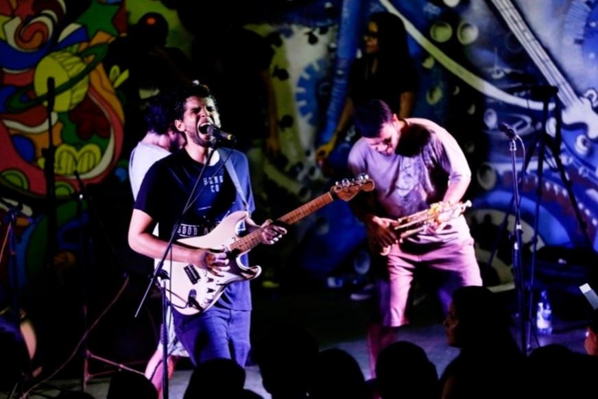 Banda Alaídenegão lança segundo álbum no Largo Sebastião, no Centro de Manaus