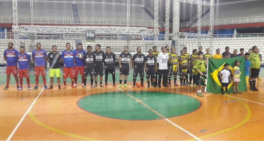 Futebol Solidário arrecada alimentos para a Liga Amazonense Contra o Câncer