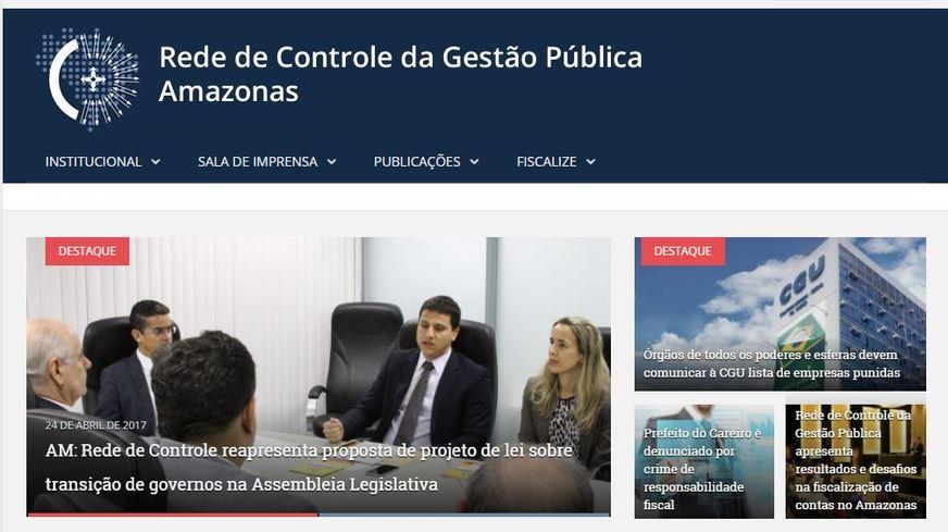 Rede de Controle do Amazonas cria site para facilitar denúncias