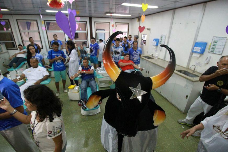 Hemoam celebra Dia do Doador de Sangue com campanha e Boi Caprichoso