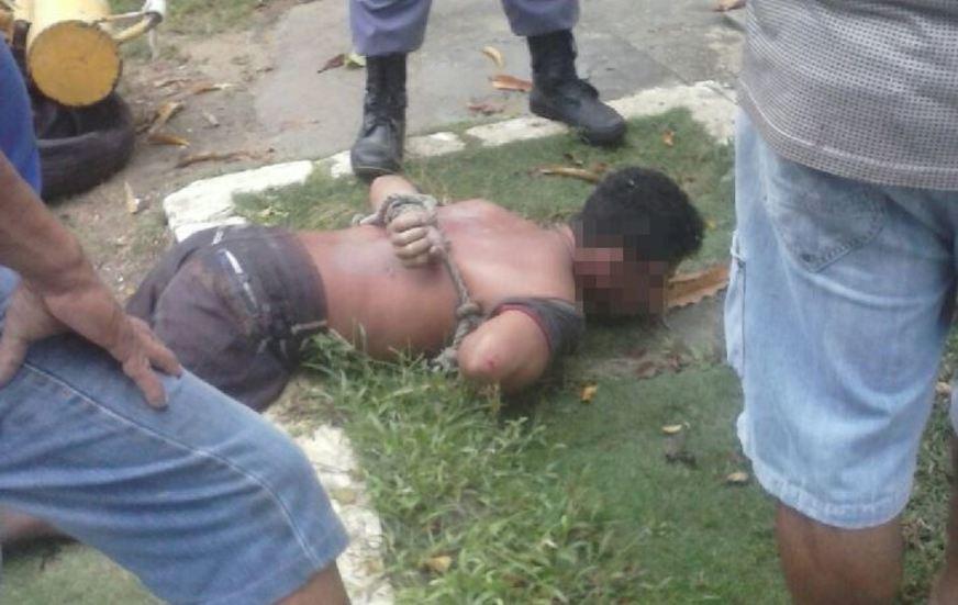Adolescente é amarrado e espancado após furtar objetos de sepulturas