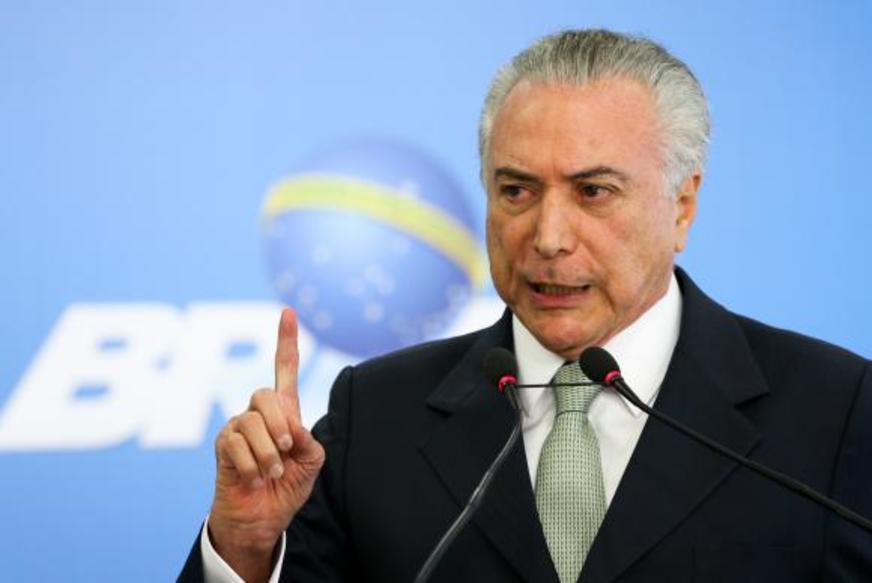 Temer diz que denúncia é ataque ‘injurioso e infamante’ à sua dignidade