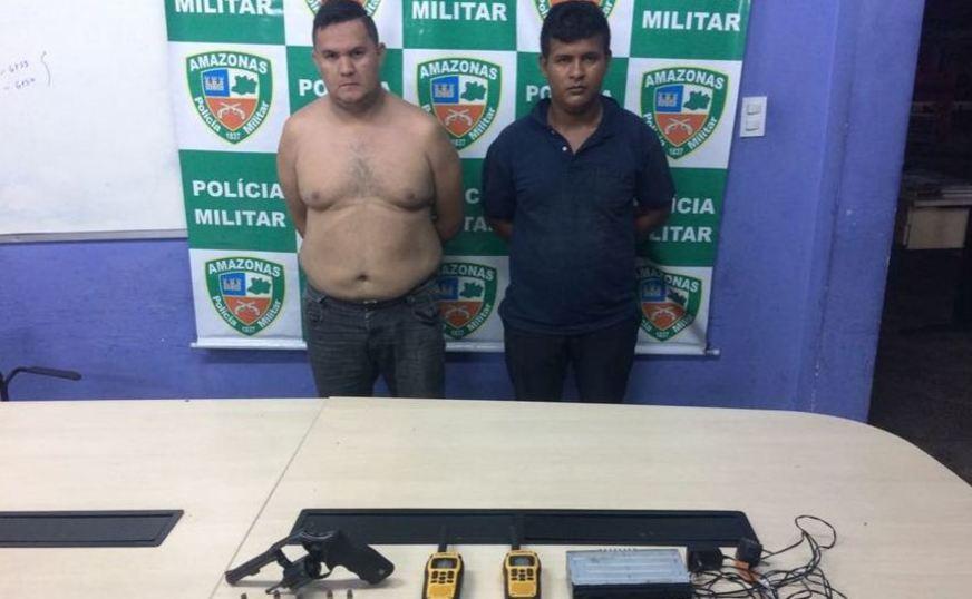 Dupla é presa suspeita de roubar caixa eletrônico de distribuidora no Coroado