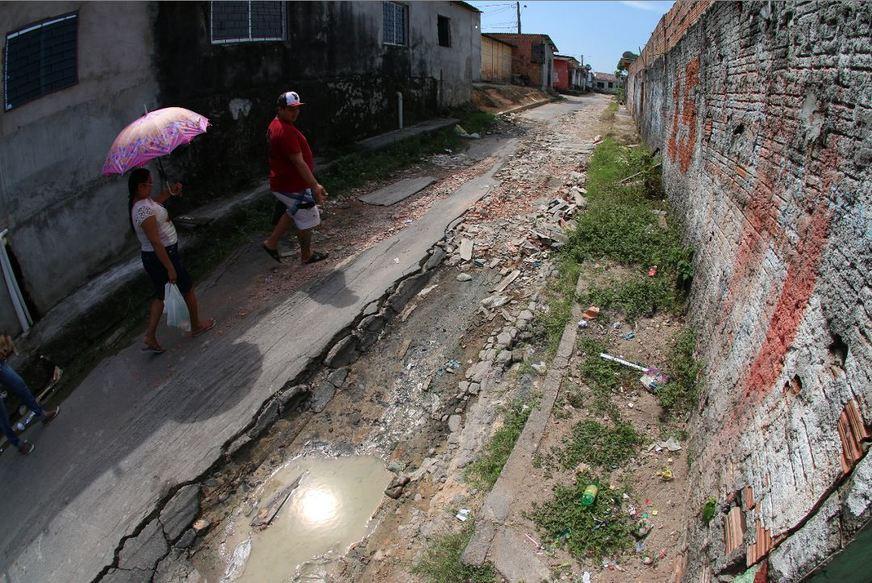Pacote esquece as ruas secundárias de bairros das Zonas Norte e Leste