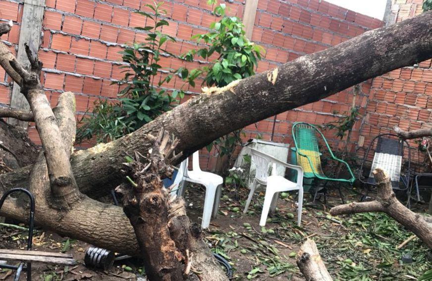 Chuva da madrugada desta quarta-feira provoca novos transtornos em Manaus