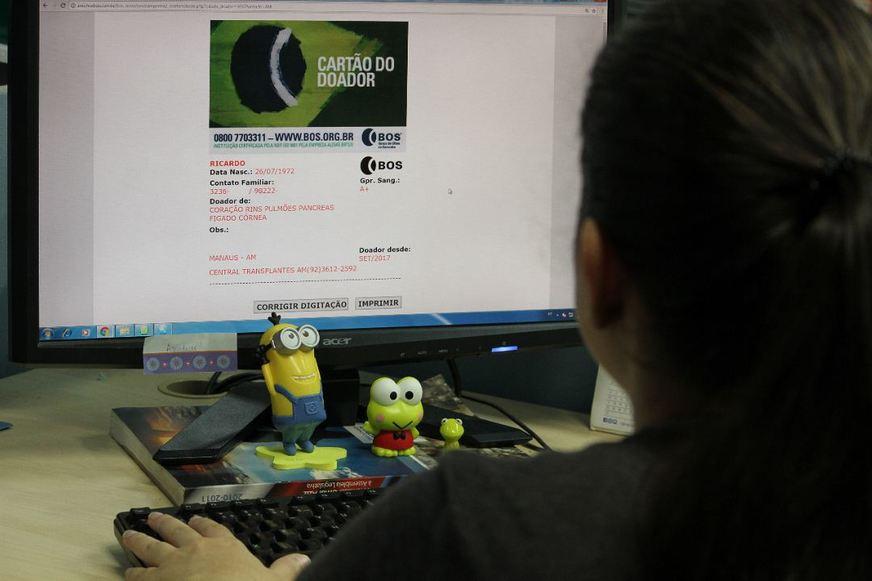 Doador de órgão precisa expressar em vida desejo a parentes e amigos, diz Central
