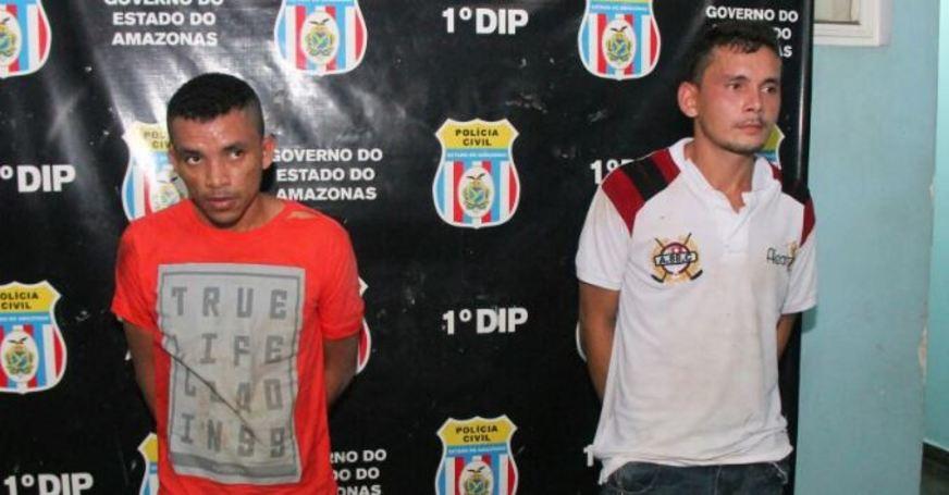 Dupla suspeita de participar de troca de tiros na Praça da Matriz é apresentada