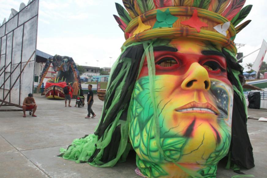 Ciranda Tradicional posiciona alegorias no ‘Cirandódromo’ para o segundo dia