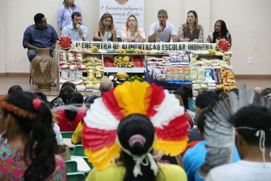 Regionalizar merenda escolar conforme cada comunidade indígena é objetivo de encontro
