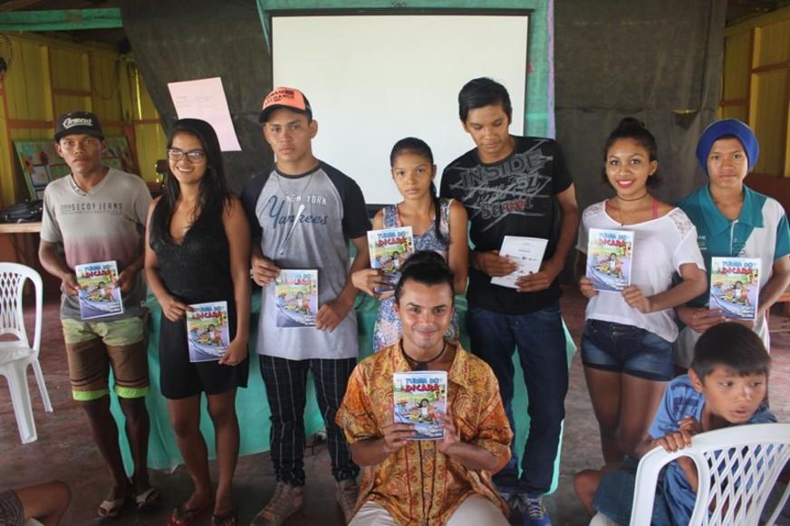 Projeto desenvolve gibi de educação ambiental para jovens ribeirinhos