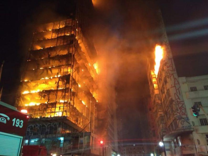 Acidente doméstico é principal hipótese de incêndio de prédio em SP