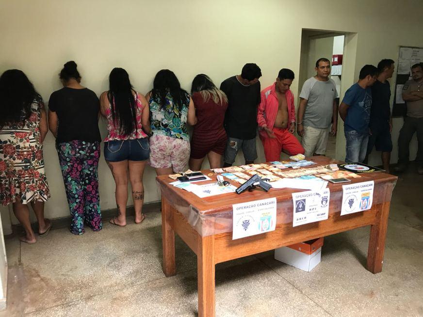Quadrilha de detento que comandava tráfico de dentro da cadeia é presa em Itacoatiara