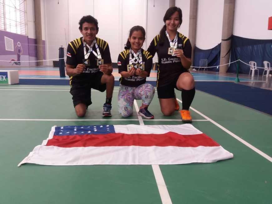 Amazonenses conquistam sete medalhas no 2° Nacional de Parabadminton