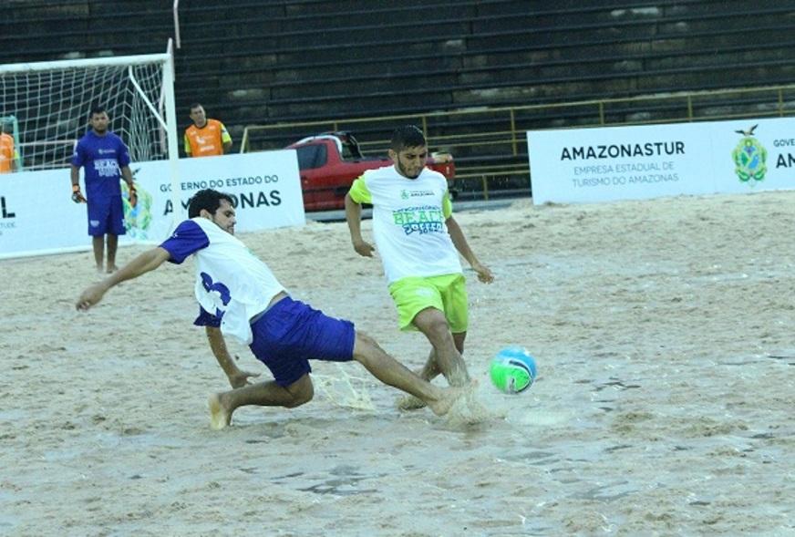 Estrela do Norte abre oitavas de final do Supercampeonato de Beach Soccer do AM