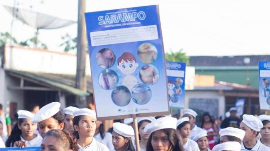 Manacapuru é o segundo município do Amazonas a registrar casos de sarampo