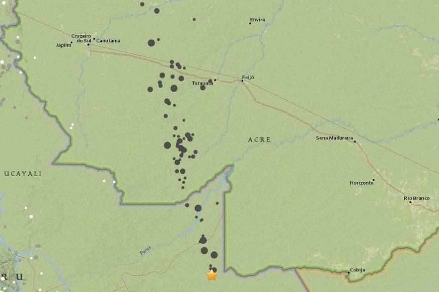 Terremoto de 7 graus na fronteira Brasil-Peru é sentido no interior do Amazonas