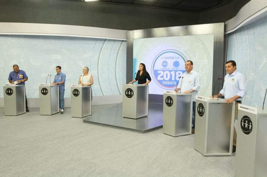 Embate entre David e Omar marca primeiro bloco de debate da TV A Crítica