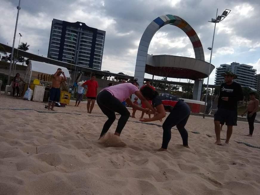 Ponta Negra recebe 1º Campeonato Amazonense de Beach Wrestling