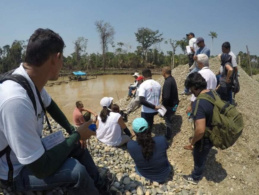 Mineradores de pequena escala do Madeira participam de intercâmbio no Peru