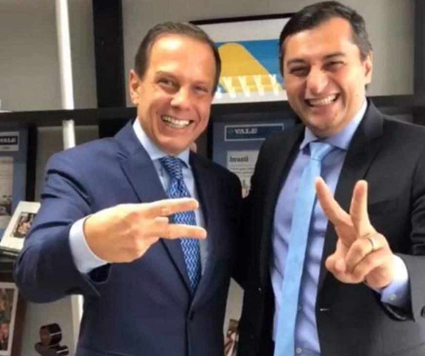 Wilson Lima se reúne com João Doria em SP