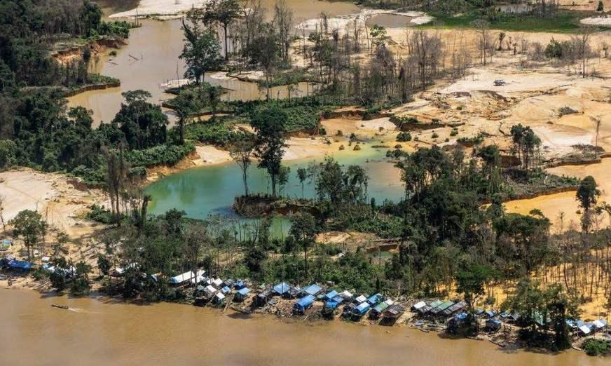 Amazonas tem 49 garimpos ilegais, a maioria em áreas indígenas e protegidas