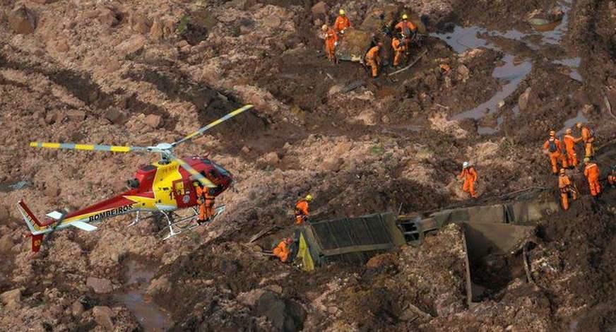 Número de mortos em Brumadinho chega a 58 e de desaparecidos 305