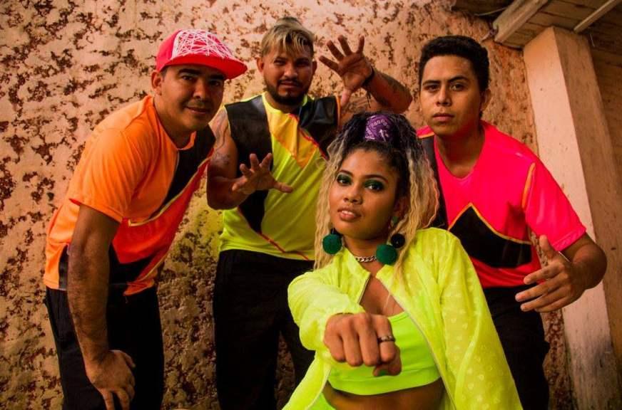 Paraense Thais Badu divide show com a Gang do Eletro no Bloco do Cauxi Eletrizado