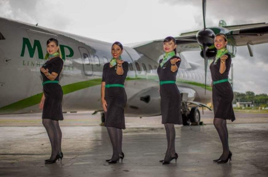 MAP Linhas Aéreas seleciona copilotos e comissários de voo para contratação