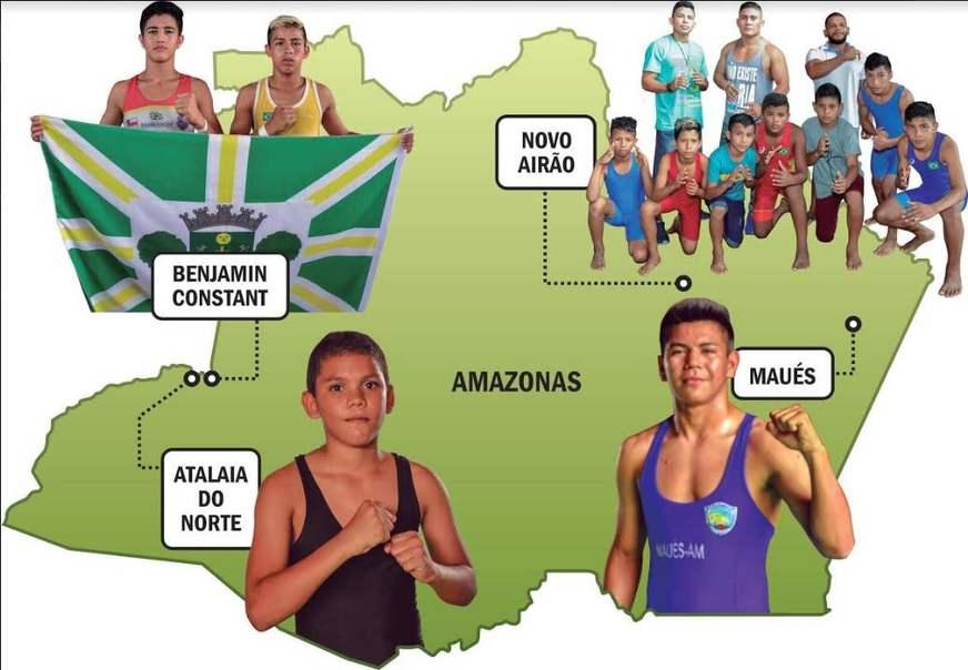 Projeto, persistência e superação: como se desenvolve a luta olímpica no interior do Amazonas?