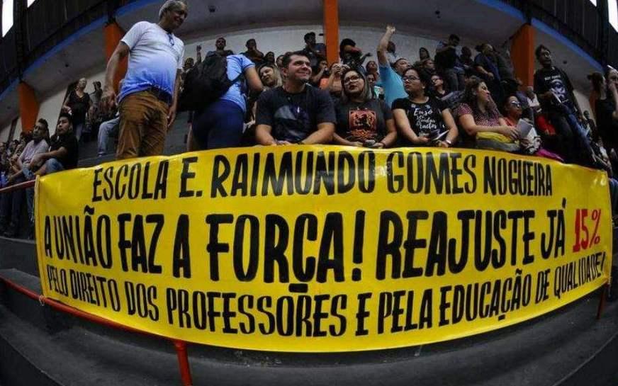 Sinteam e Asprom divulgam programações para greve dos professores de amanhã (15)
