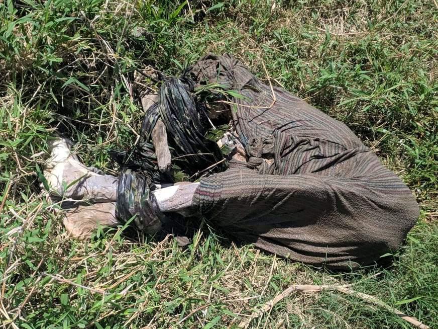 Corpo de caseiro amarrado com arame é achado enrolado em rede em Manacapuru