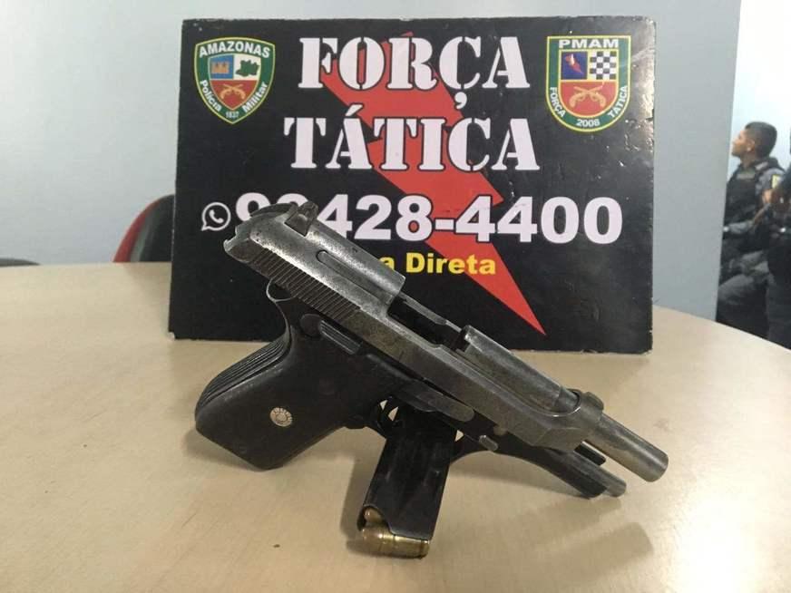 Homem troca tiros com a PM e morre após levar disparo na cabeça