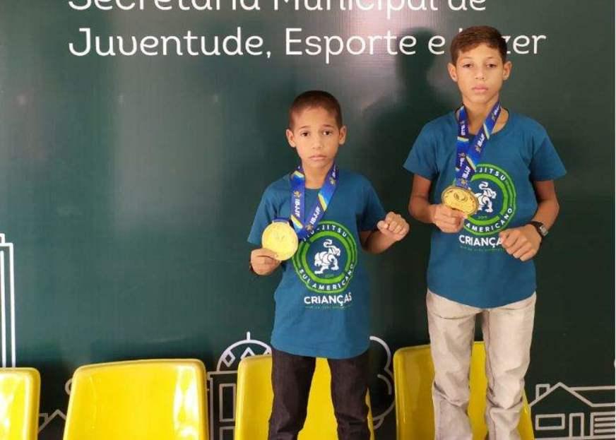 Dupla amazonense leva ouro em Sul-Americano de Jiu-Jitsu mirim